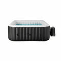 Inflatable Hot Tub, 4-6 Person Blowup Pool Hottub W/130 Air Jets, Heater Pump, Filter Cartridges, Insulated Cover, Ground Cloth, Portable Outdoor Water SPA (71’’X70’’ Rectangular, 4-6 Person)